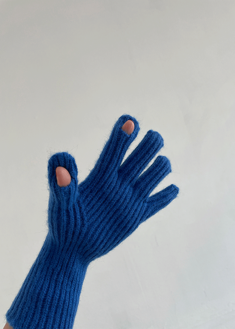 [주문폭주] smart touch hole gloves (6c)