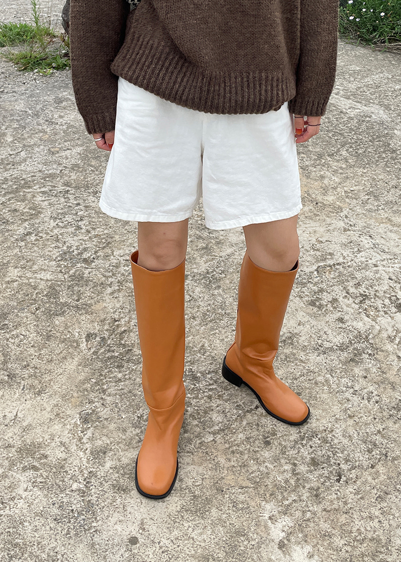 wide long boots (3c)